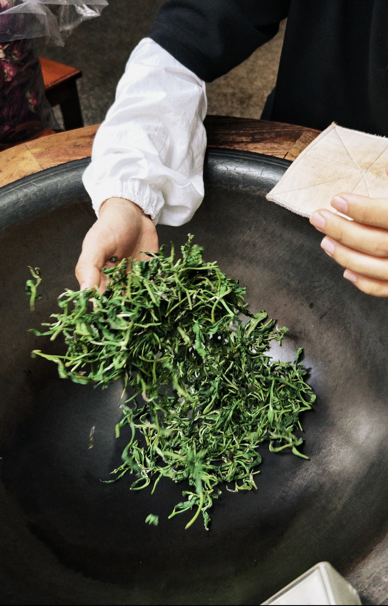 茶园与人物